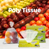 Grau alimentício transparente claro pacote de fruta vegetal cozinha congelador manter fresco saco de compras de supermercado