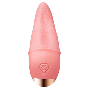 New Soft Tongue Design Licking <b>Vibrator</b> Rechargeable Heating <b>Vibration</b> Real Oral Pleasure Clitoris G Spot <b>Vibrator</b> for Women - Product Image 4
