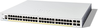 Conmutadores Cisco Catalyst 1300 de la serie 48x10/100/1000, puertos PoE +, conmutadores Gigabit Cisco de 3 capas, 1/2, 2/