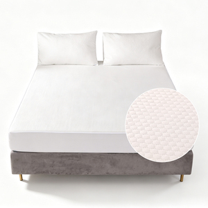 Sábana impermeable de capa de aire suave para todas las estaciones, antideslizante, con bolsillos profundos, para colchón de apartamento - Product Image 1