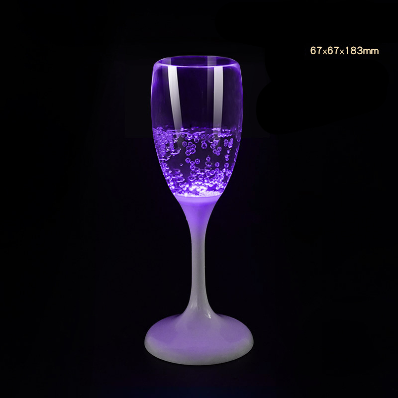Champagne Glass Purple