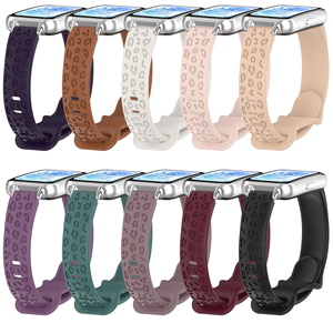 Nouveaux bracelets de montre en silicone anti-transpiration gravés au laser motif léopard pour <span class=keywords><strong>Huawei</strong></span> <span class=keywords><strong>Band</strong></span> 9 8 10 11 – Solution Gagnant-Gagnant - Product Image 2