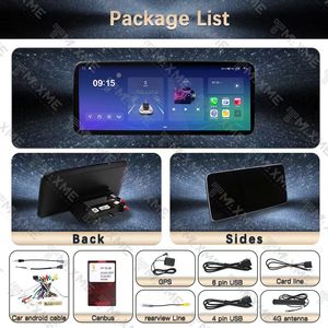 วิทยุติดรถยนต์ Maisimei ขนาด 12.3 นิ้ว ระบบ Android 11/12 เครื่องเล่น DVD สำหรับรถยนต์ Buick LaCrosse ปี 2004-2008 สีดำด้านขอบสีเงิน - Product Image 2