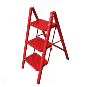 Sgabello Pieghevole Moderno Portatile con Scala, Alta Resistenza, Capacità di Carico 150kg, per <span class=keywords><strong>Cucina</strong></span>, Appartamento, Casa, Palestra, Bagno, Bambini, Soffitta - Product Image 5