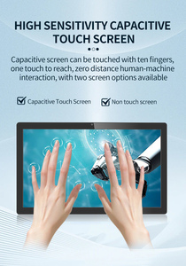 จอภาพอุตสาหกรรมแบบติดผนังขนาด 15.6 นิ้ว หน้าจอสัมผัสแบบ Capacitive 10 จุด TFT LCD กันน้ำ IP65 ความละเอียด FHD 1920x1080 สำหรับสมาร์ท 15.6 นิ้ว รุ่น D - Product Image 4