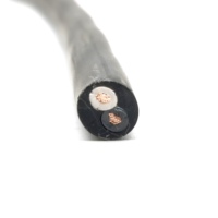 Cable reticulado de Bajo humo aislado libre de halógenos flexible de 300/500 V de 1/2"