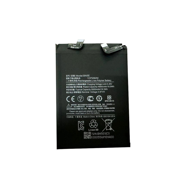 BN5E 4900mah Rechargeable Batteries OEM Smartphone Battery for Xiaomi NOTE11PRO 5G/POCO X4PRO 5G