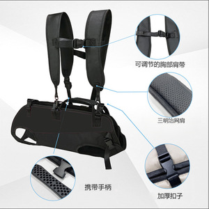 Sac à dos pour chien KUNZONG-56, sac de transport pour animaux de compagnie en nylon, taille SML, à porter à l'épaule ou à la main, utilisation en extérieur - Product Image 3