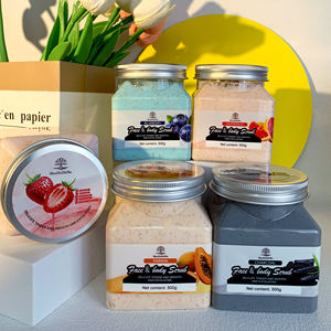 Exfoliantes para el cuerpo Etiqueta privada Sales minerales <span class=keywords><strong>Exfoliante</strong></span> corporal <span class=keywords><strong>Exfoliante</strong></span> orgánico Spa Blanqueamiento <span class=keywords><strong>Exfoliante</strong></span> corporal - Product Image 1