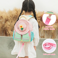 Nouveau Sac à Dos Maternelle Animaux de Dessin Animé Respirant Imperméable Ultra-léger Protection Dorsale Garçons Filles 3-6 Ans Usine