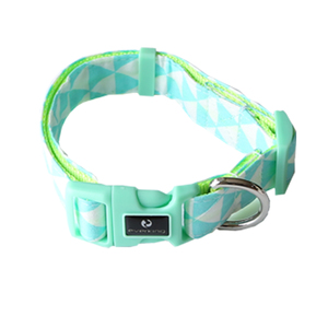 Tamaño L clásico sólido básico Collar de perro de Nylon con hebilla de broche de presión - Product Image 4
