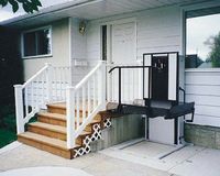 2024 nouveau 2019 chine populaire électrique 0-5m fauteuil roulant monte-escalier intérieur ascenseur domestique