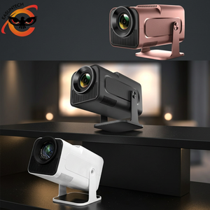 HY320 Mini Smart <b>Projector</b> with 180 Degree Rotating Stand 720P Native 4K Decoding <b>WiFi</b> 6 Beamer 58 390 ANSI - Product Image 3