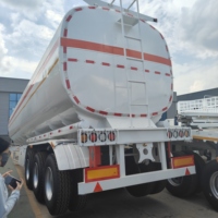 Nouvelle semi-remorque citerne à carburant aéronautique 33000l 45000l 50000l personnalisée, vente chaude