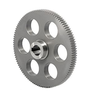Amoladora angular Caja de cambios de hierro fundido Inglete espiral Acero Agricultura Helicoidal Alto Rpm Ángulo de 90 grados Rueda de corona Engranaje cónico recto - Product Image 2