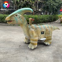 Offre Spéciale : Équipement d'attraction animatronique de dinosaure à monnayeur pour centre commercial