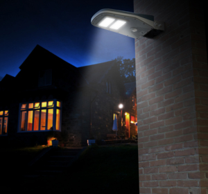 Lampe solaire led <span class=keywords><strong>avec</strong></span> télécommande, 1000 lumens, applique murale, idéal pour un jardin ou une rue - Product Image 4