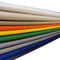 Tissu sergé doux 200 GSM TC 65/35 Polyester 80% Coton Technique tissée lourde Doublure écologique pour chemises de travail Sacs