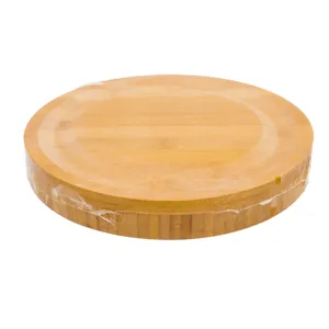Xiangteng набор из бамбуковой доски для сыра и ножей, Бамбуковая разделочная доска, колбасные изделия с отсеком, коробка для хранения