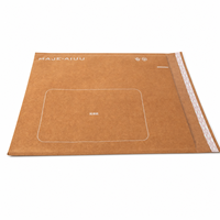 Enveloppe à bulles en papier kraft imprimée sur mesure, auto-adhésive, rembourrée, avec logo personnalisé, taille adaptée pour l'expédition de colis e-commerce