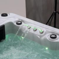 Jacuzzis para Exteriores al por Mayor de Fábrica, Sistema de Control Balboa, Spa con Hidromasaje, Múltiples Boquillas de Masaje, Luz LED
