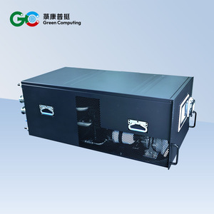 Green Computing In-Rack Rack-Mount 18kW Air-<b>Liquid</b> Cooled CDU With Dual Circulation Cooling For Data Center - Product Image 2