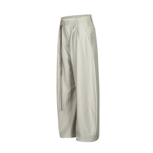 2025 Unisex CleanFit, pantalones <span class=keywords><strong>de</strong></span> <span class=keywords><strong>vestir</strong></span> Retro americanos para <span class=keywords><strong>hombre</strong></span>, pantalones informales holgados, <span class=keywords><strong>dobladillo</strong></span> caído, <span class=keywords><strong>dobladillo</strong></span> curvo, tallas, Oficina Vintage - Product Image 5