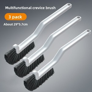 Cepillo multifuncional de silicona para bordes de ventanas, cepillo para ranuras de suelos, cepillo para limpiar grietas del inodoro sin dejar rincones muertos ni espacios. - Product Image 3