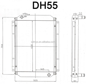 SK60 SK70 SK100 SK120 SK135 SK200 SK250 radiatore radiatore olio per escavatore Kobelco - Product Image 4