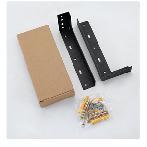 L-shaped Concealed Suspension <b>Bracket</b> Heavy Duty Cold-rolled Steel Wall Mount Support Frame For Cabinet Shelf TV <b>Bracket</b> - Product Image 1