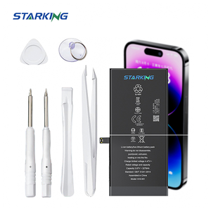 Batteria nera di lunga durata per <span class=keywords><strong>iPhone</strong></span> 6 6s 7 8 Plus X Xr <span class=keywords><strong>Xs</strong></span> 11 12 13 14 15 Pro Max-per negozio di riparazione di telefoni cellulari - Product Image 1