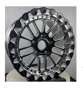 Drag Racing wheels Beadlock rim Forged Wheel for Belak M2 F80 F82 F90 E46 E92 M3 M4 F30 G20 G30 G80 G82 5x120 5x112 5x114.3 - Product Image 1