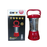 48 Led Haute Luminosité Rechargeable D'urgence Solaire Lanternes De Camping avec Prise USB Lumière
