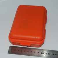 Boîte de rangement EDC étanche - Étui de survie scellé antichoc pour le camping et la randonnée