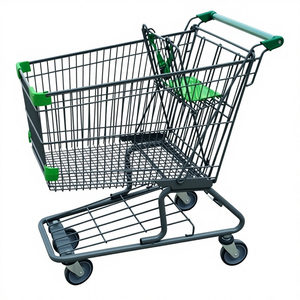 Quantité minimale de commande 50 chariots de marché du Canada de PCS 135L, chariot de poussée de magasin - Product Image 1