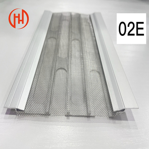<span class=keywords><strong>Protection</strong></span> de gouttière en aluminium perforé anti-feuilles, filtre micro-maille pour gouttière - Product Image 5