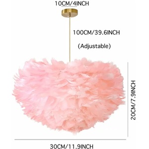 Lampadari <span class=keywords><strong>rosa</strong></span> a tamburo ovale - Product Image 2