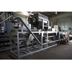Ligne de décorticage de noix de cajou, type 1, tête de coupe à 3 lames, capacité 70-100 kg/h, entièrement automatique, fabricant de haute qualité - Product Image 1