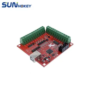 Kesme panosu CNC USB MACH3 100Khz 4 eksen arabirim sürücüsü hareket kontrolörü sürücü panosu