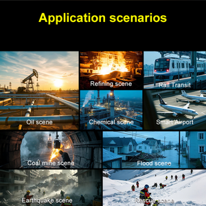 AORO M8 9600mAh Poc Radio 5G Seguridad Móvil Walkie Talkie NFC Teléfono inteligente resistente Radio portátil - Product Image 3