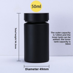 Ánh sáng-proof Tablet kẹo pha chế chai PET chăm sóc sức khỏe rỗng nhựa dầu cá Pill chai thuốc cho viên nang thuốc - Product Image 6