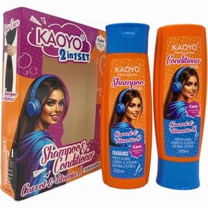 ชุดผลิตภัณฑ์ดูแลเส้นผมสารสกัดจากพืชธรรมชาติ KAOYO กลิ่นหอมติดทนนาน บำรุงผมให้เงางาม สำหรับใช้ในครัวเรือนและเป็นของขวัญ - Product Image 4