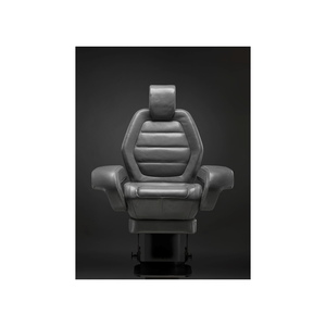 Asiento de timón de yate de lujo de diseño ergonómico hecho a mano en Italia con reposabrazos de calidad garantizada suministros marinos - Product Image 1