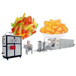 HNOC New Design Vitamin Gummy Bear Maker Produce Line Automatic Jelly Make Candy Apple Machine