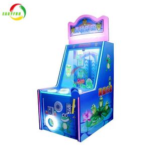 Máquina de Juego Arcade de Golpear Ranas con Monedas Frog Paradise para Niños - Product Image 1
