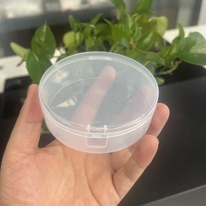 Bán Sỉ Bình Đựng Tròn Bằng Nhựa Polypropylene 150G 150Ml Có Nắp Lật Có Bản Lề Để Làm Quà Tặng, Đồ Thủ Công, Trang Sức - Product Image 5