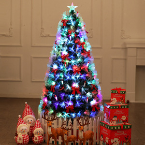 Arbre <span class=keywords><strong>de</strong></span> <span class=keywords><strong>Noël</strong></span> <span class=keywords><strong>de</strong></span> luxe en fibre optique pré-éclairé dense en gros <span class=keywords><strong>pas</strong></span> <span class=keywords><strong>cher</strong></span> lumière extérieure maison décoration <span class=keywords><strong>de</strong></span> <span class=keywords><strong>noël</strong></span> fabrication en Chine - Product Image 1