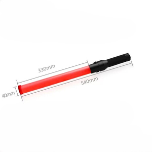 ポータブルトラフィックコマンドバトン、赤と緑のトラフィックコマンド信号灯、充電式LEDコマンドバトン - Product Image 5