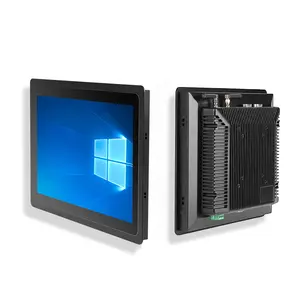 10.4 Inch Touch All In 1 PC LCD Monitor Industrial Computer With Built-in Power Supply CPU RAM OEM