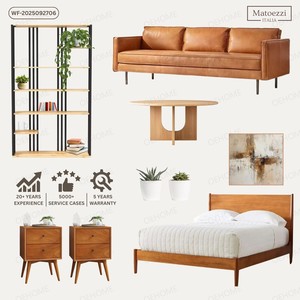 Luxury Modern Tufted Living Room Furniture Set Comfortable <b>Sofa</b> Armchair Bookshelf Console <b>Table</b> Coffee <b>Table</b> Dining Hotel Villa - Product Image 6